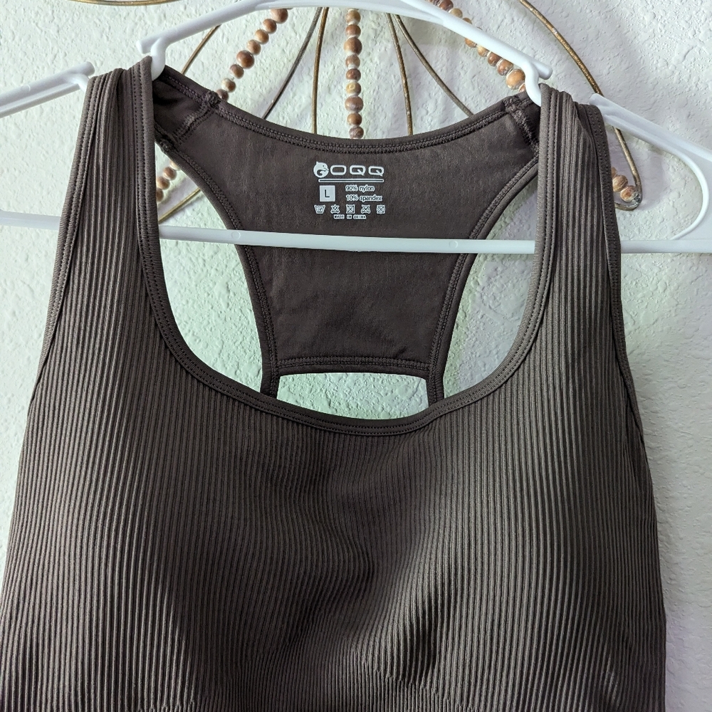Rib jumpsuits three colors